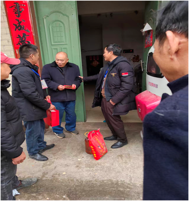 2026年1月24日大岭村高龄老人慰问记