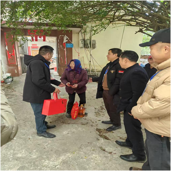 2026年1月24日大岭村高龄老人慰问记